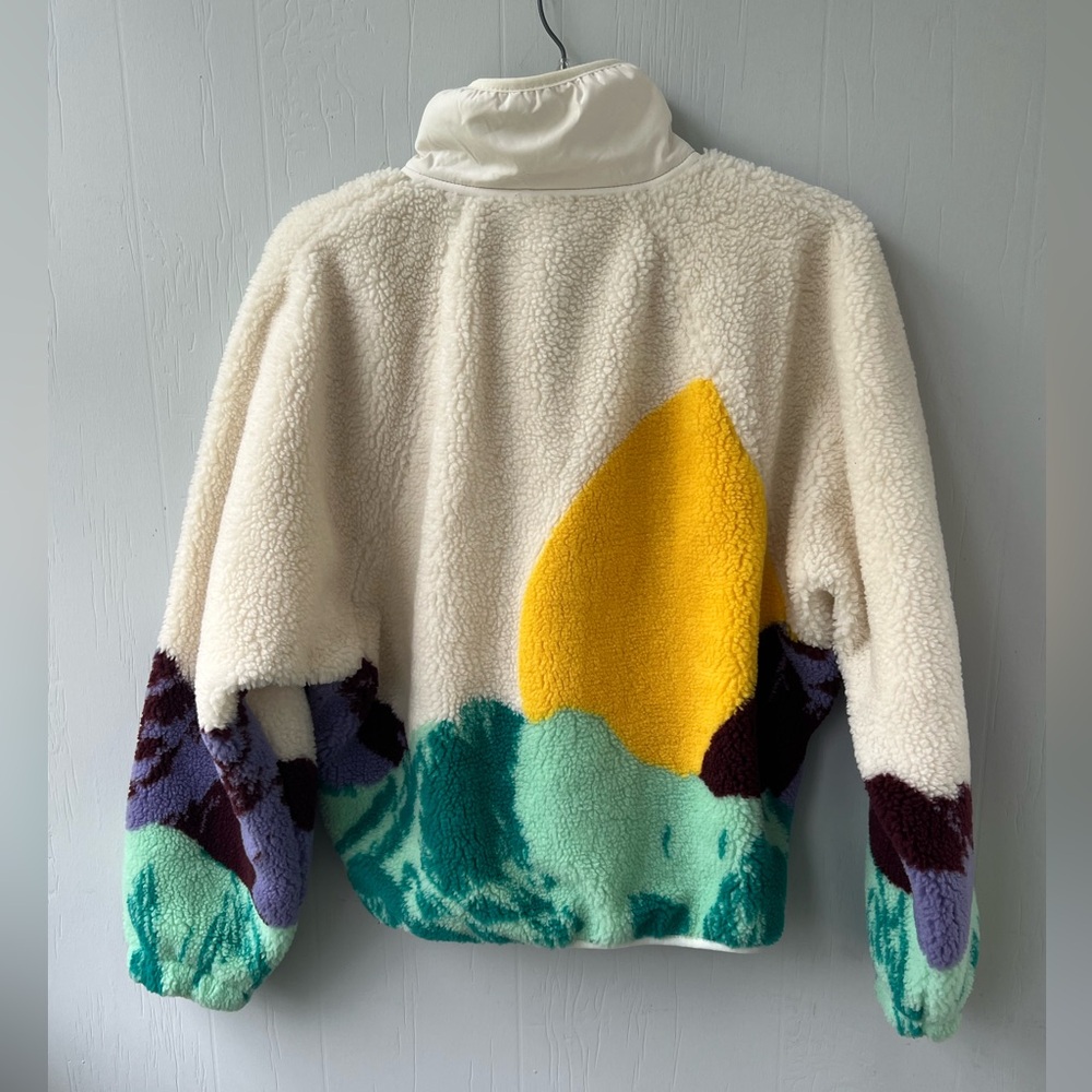 NWOT ⭐️ Free People FP Movement Hit The Slopes Printed Fleece Jacket (XS) - Picture 11 of 16